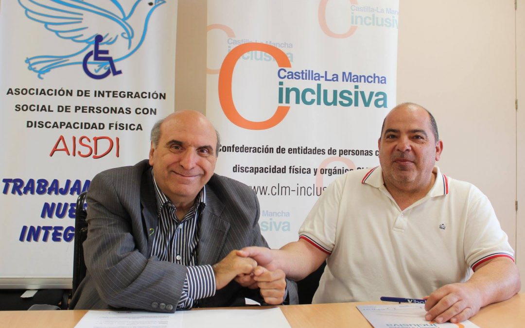 CLM Inclusiva y AISDI, Asociación por la Integración Social de las personas con discapacidad de Puertollano, realizan balance la actividad de la Confederación desde su implantación en la provincia
