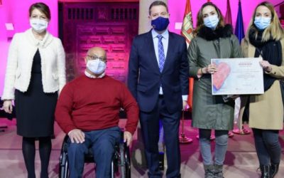 COCEMFE Albacete recibe el reconocimiento a la Iniciativa Social en Dependencia 2020 de Castilla-La Mancha