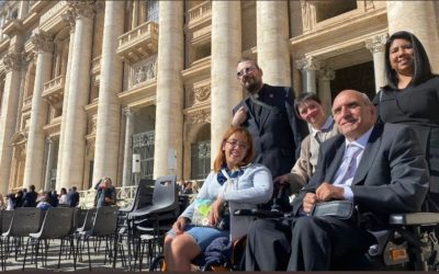 El presidente de Castilla-La Mancha Inclusiva COCEMFE es elegido directamente por el Papa Francisco