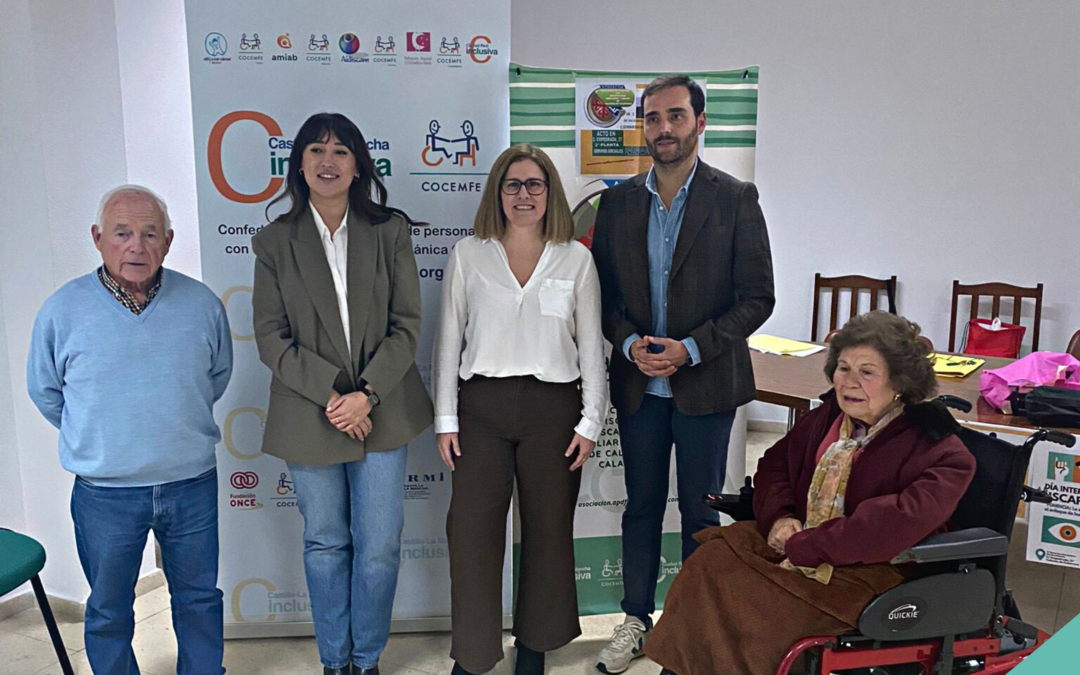 CLM Inclusiva COCEMFE conmemora el Día de las Personas con Discapacidad en Calzada de Calatrava