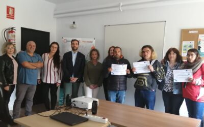 CLM Inclusiva COCEMFE clausura en Cuenca la formación para personas con discapacidad psicosocial “TICs para la activación e inserción laboral”