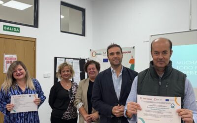 Cinco personas con discapacidad psicosocial finalizan en Tarancón la formación en auxiliar administrativo con opciones reales de empleo